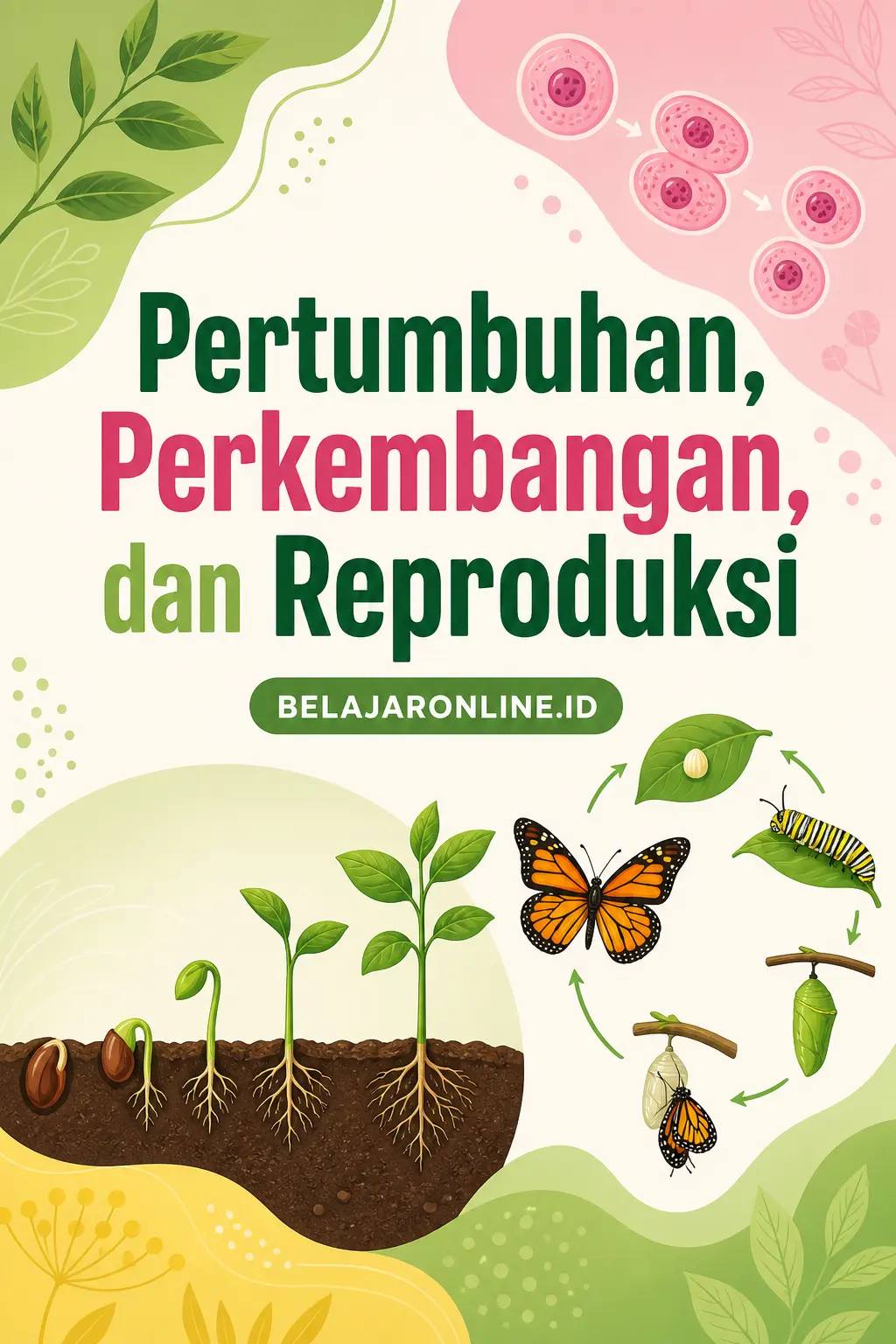 Pertumbuhan, Perkembangan, dan Reproduksi
